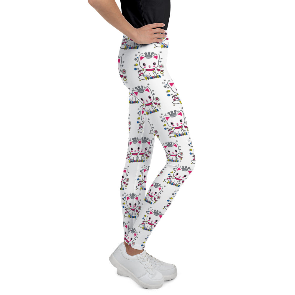 Funny Princess Cat Leggings, No. 0515