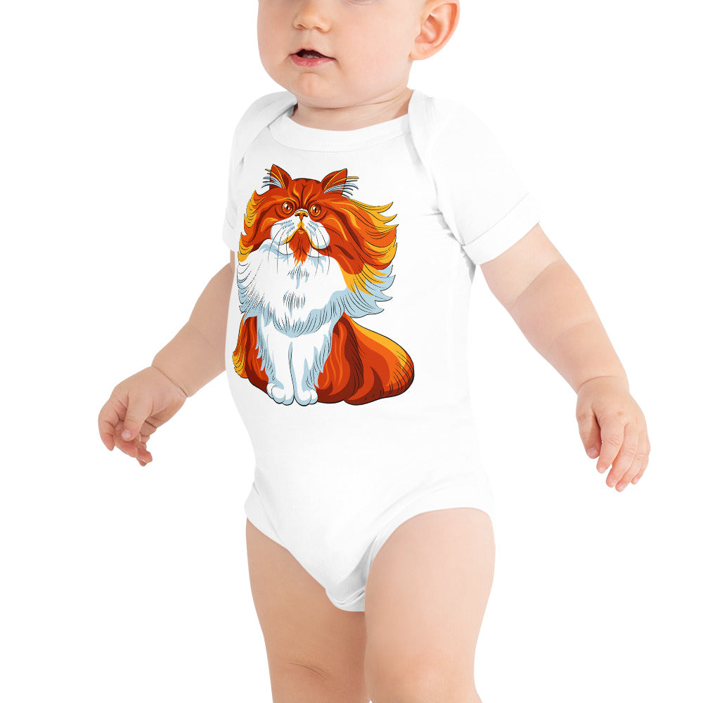 Cool Persian Cat Bodysuit, No. 0132