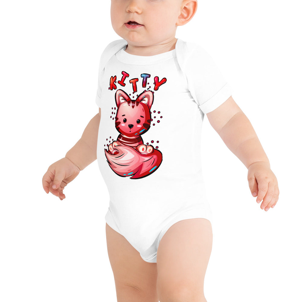 Cute Kitty Cat Bodysuit, No. 0338