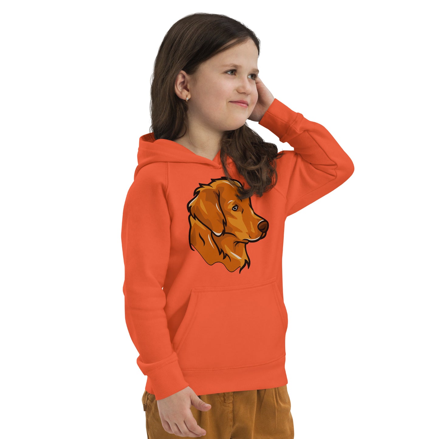 Labrador Retriever Dog Portrait Hoodie, No. 0531