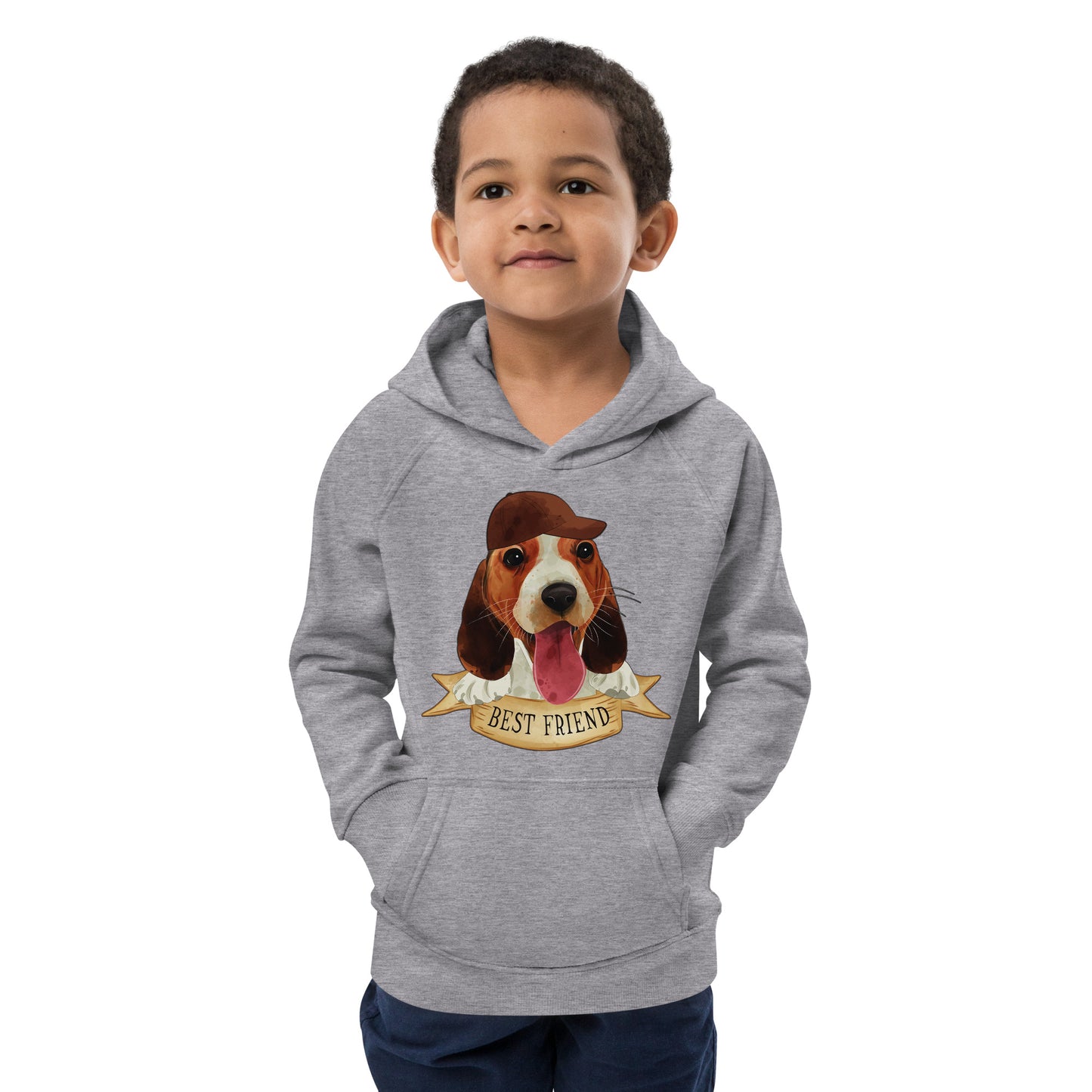 Cute Beagle Dog Hoodie, No. 0279