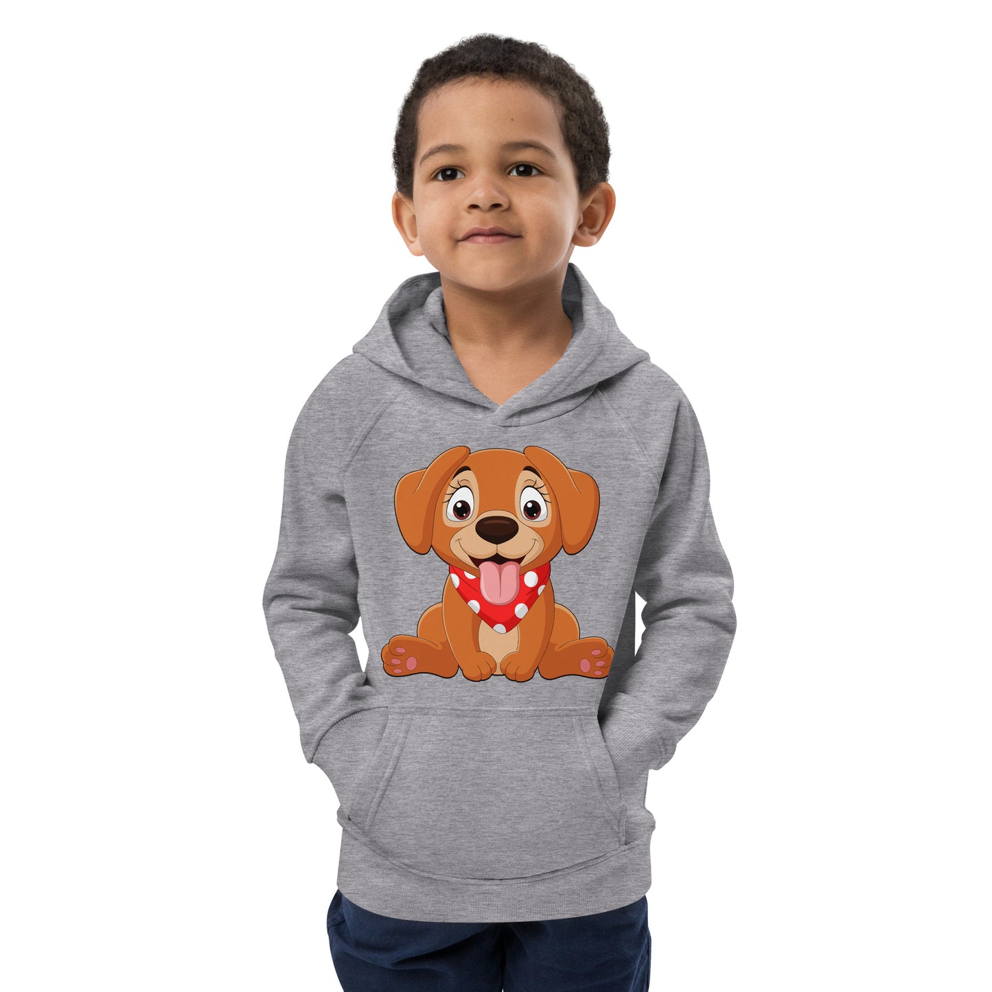 Cute Baby Dog Sitting Hoodie, No. 0147