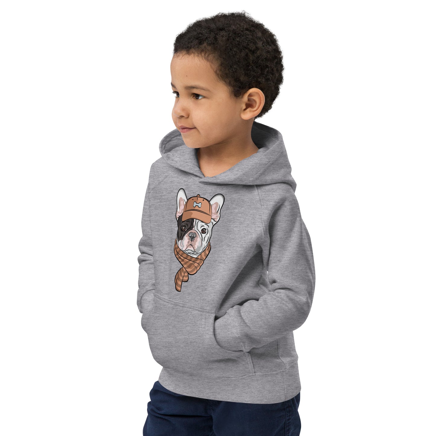 Cool French Bulldog Dog Hoodie, No. 0130
