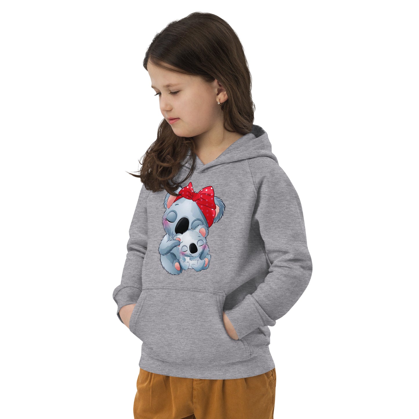 Koala Mother and Baby Hoodie, No. 0025