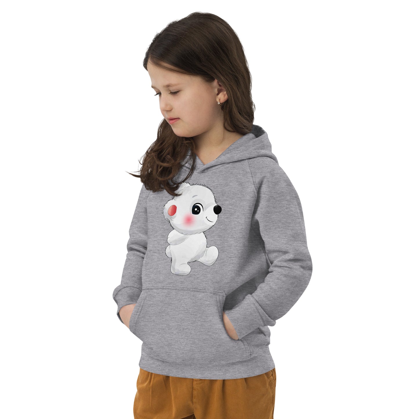 Lovable Polar Bear Hoodie, No. 0023