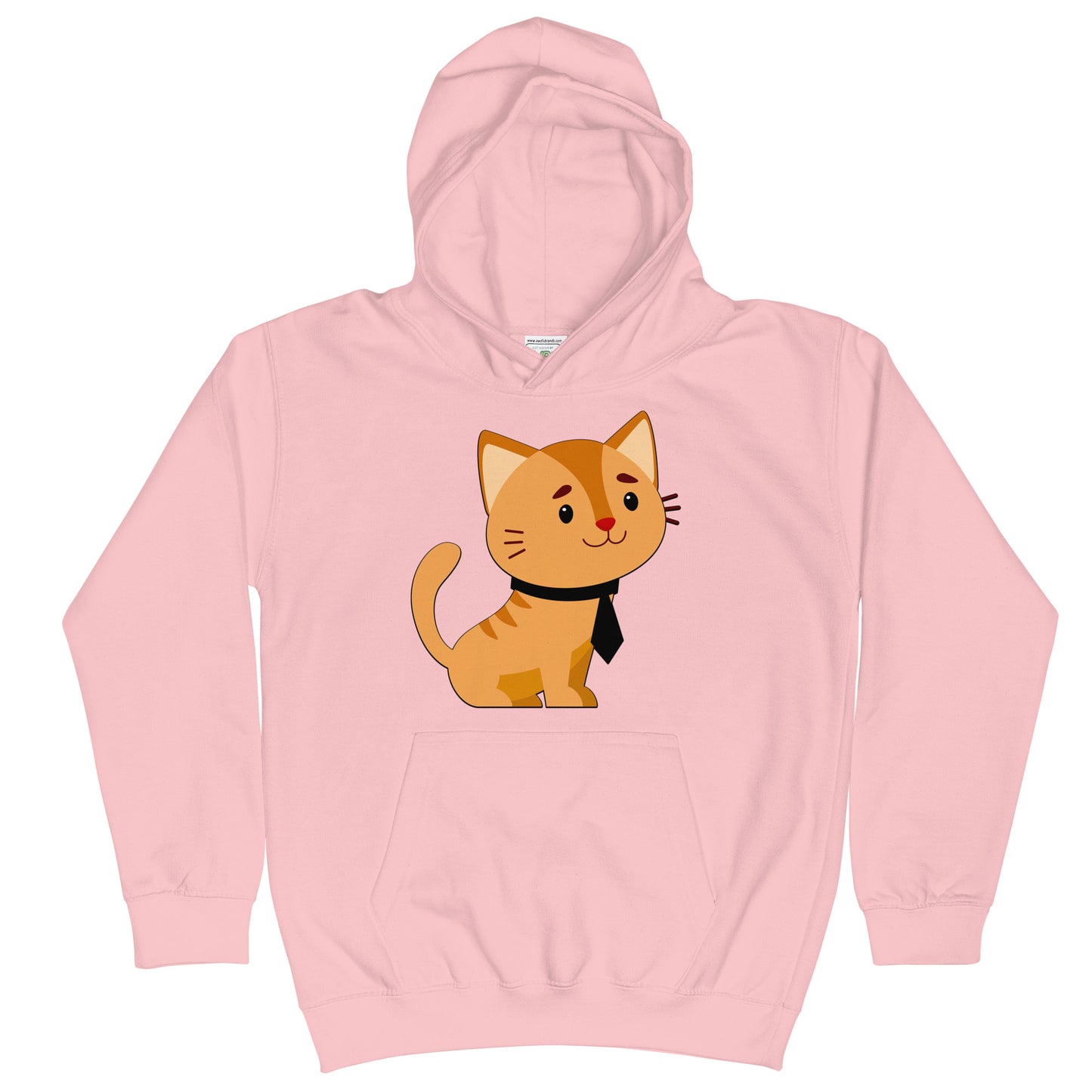 Cute Cat with Tie Hoodie, No. 0168