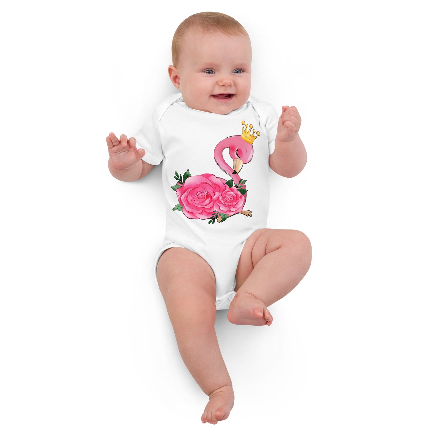 Cute Flamingo Bodysuit, No. 0079