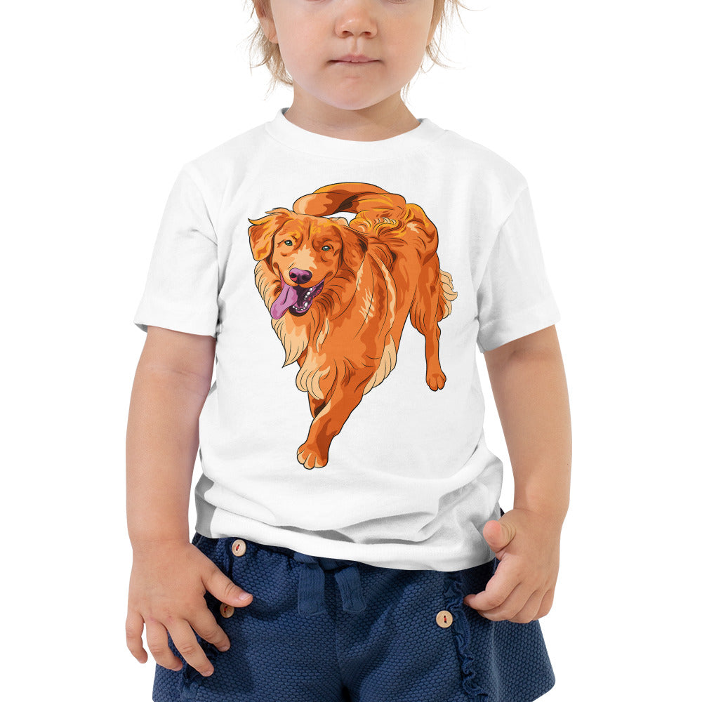 Cool Nova Scotia Duck Tolling Retriever Dog T-shirt, No. 0583