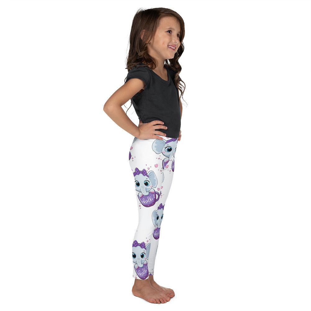 Baby Elephant inside Cup Leggings, No. 0047