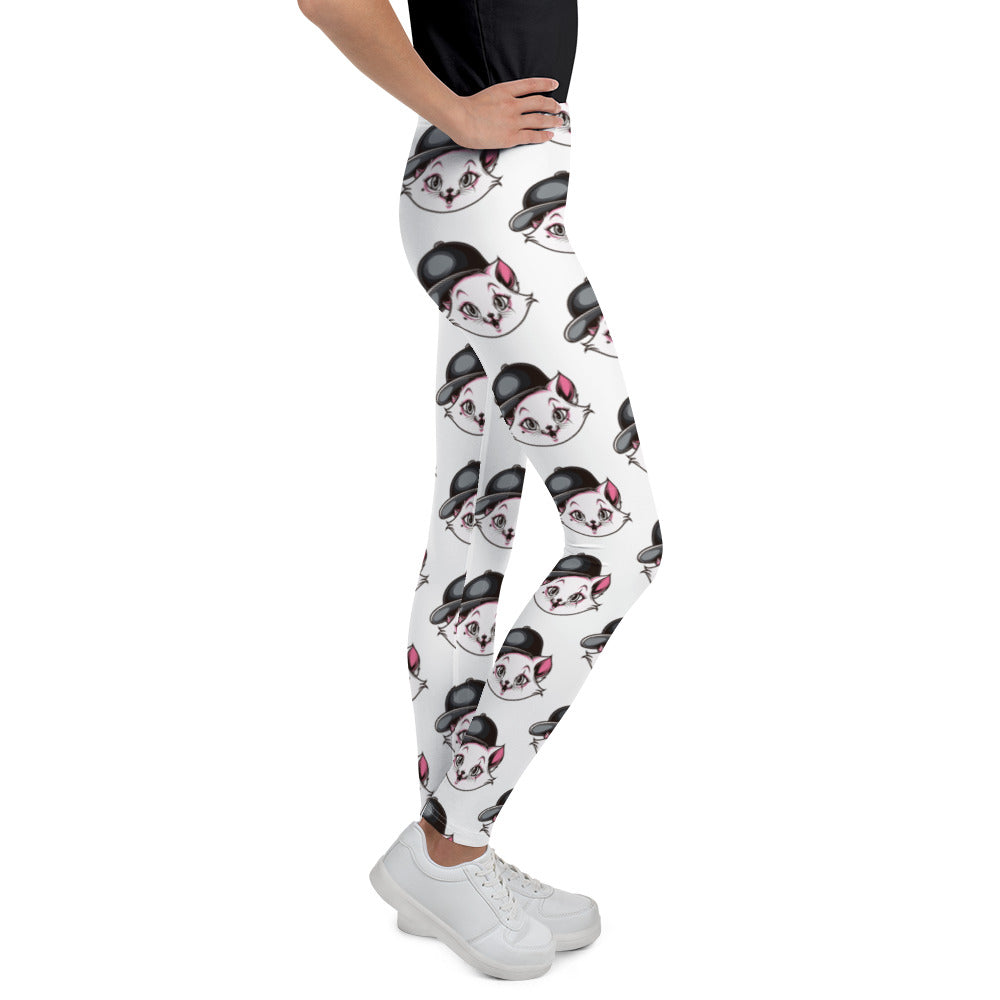 Cute Hip-hop Style Cat Leggings, No. 0203
