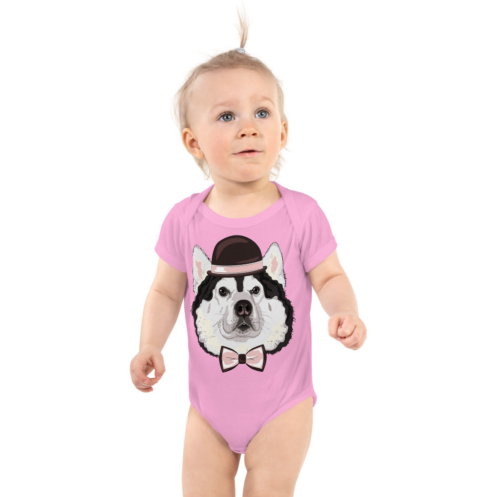 Alaskan Malamute Dog, Bodysuit, No. 0568