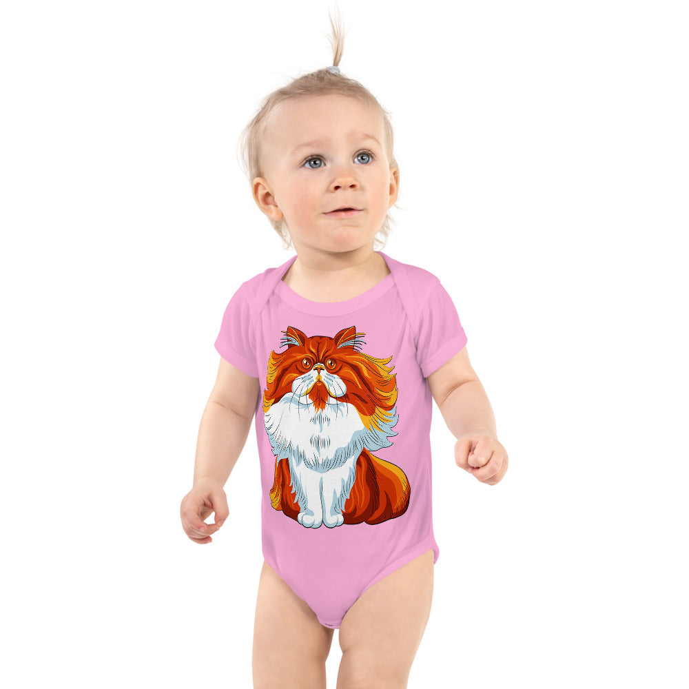 Cool Persian Cat, Bodysuits, No. 0132