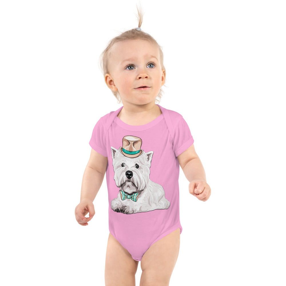 Cool West Highland White Terrier Dog, Bodysuits, No. 0134