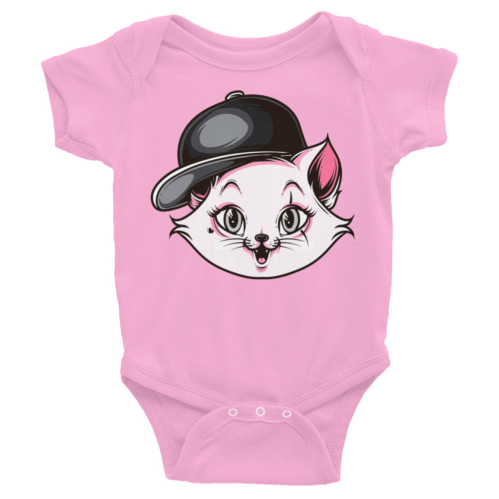 Cute Hip-hop Style Cat, Bodysuits, No. 0203