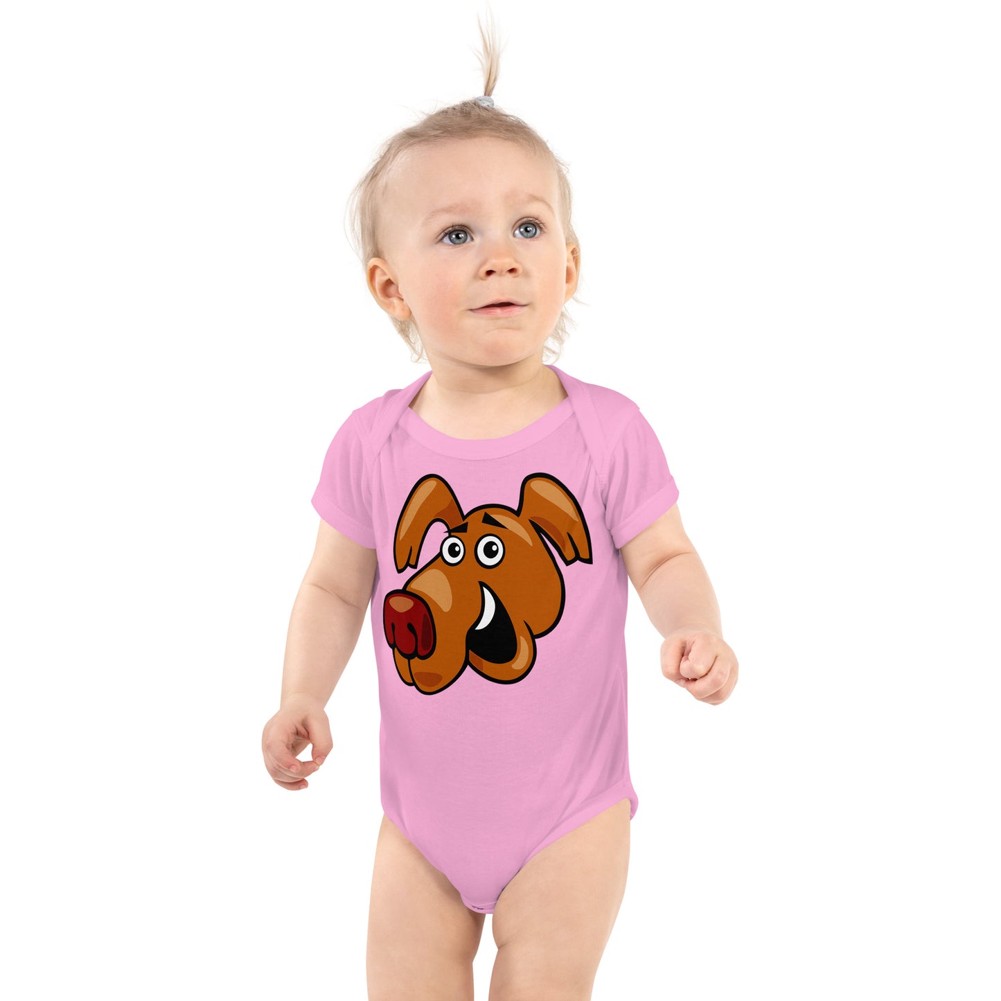 Comic Dog Face Bodysuit, No. 0114