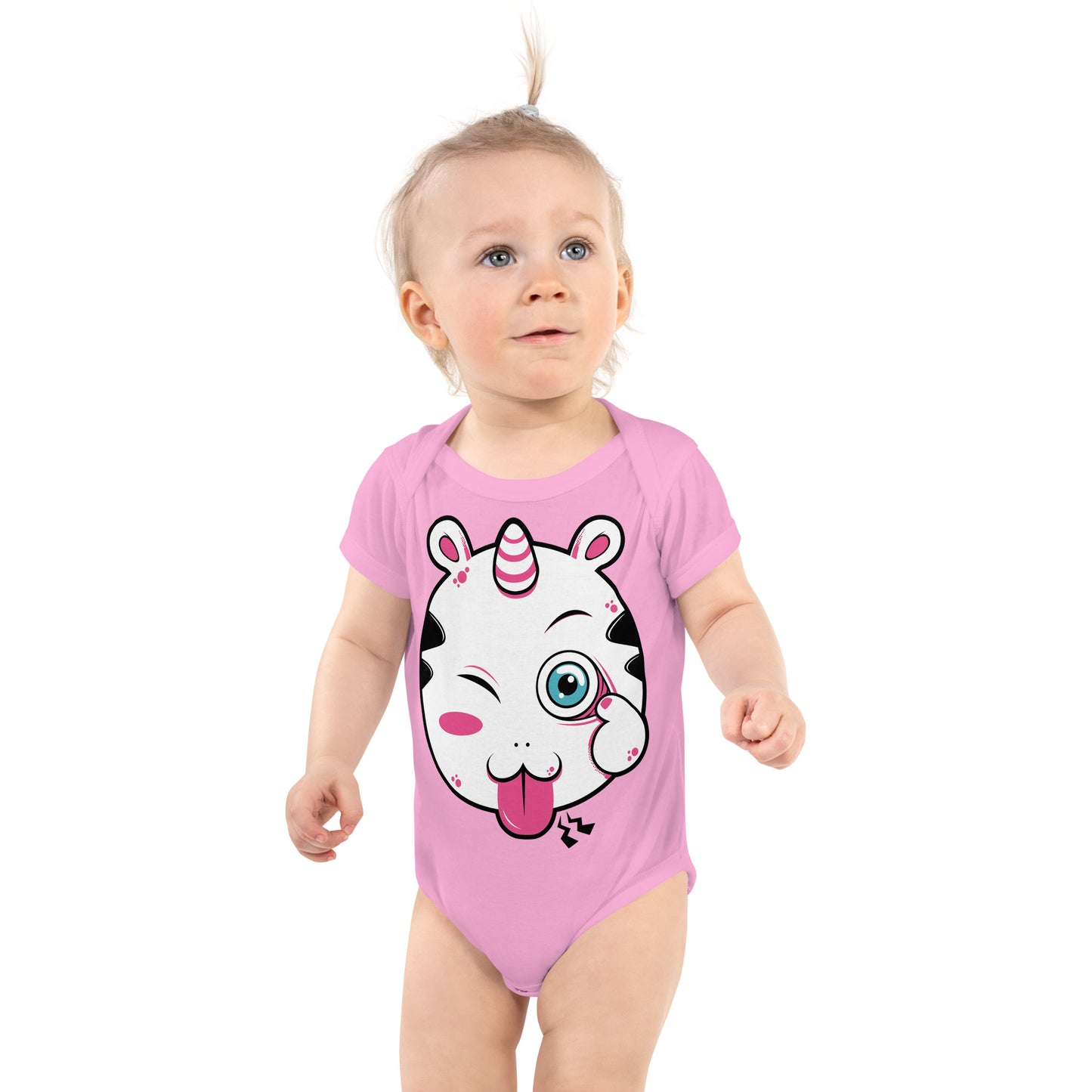 Comic Unicorn Face Bodysuit, No. 0053