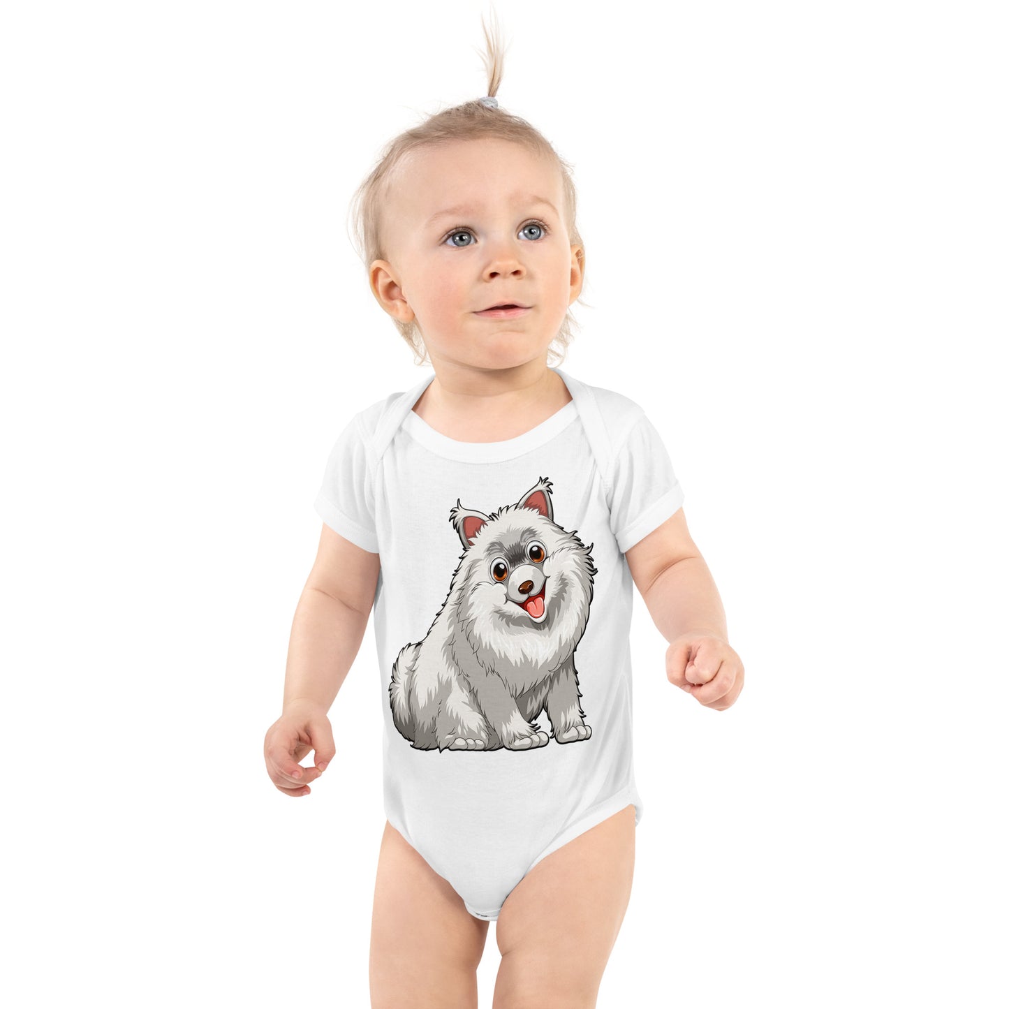Cute Dog Bodysuit, No. 0194