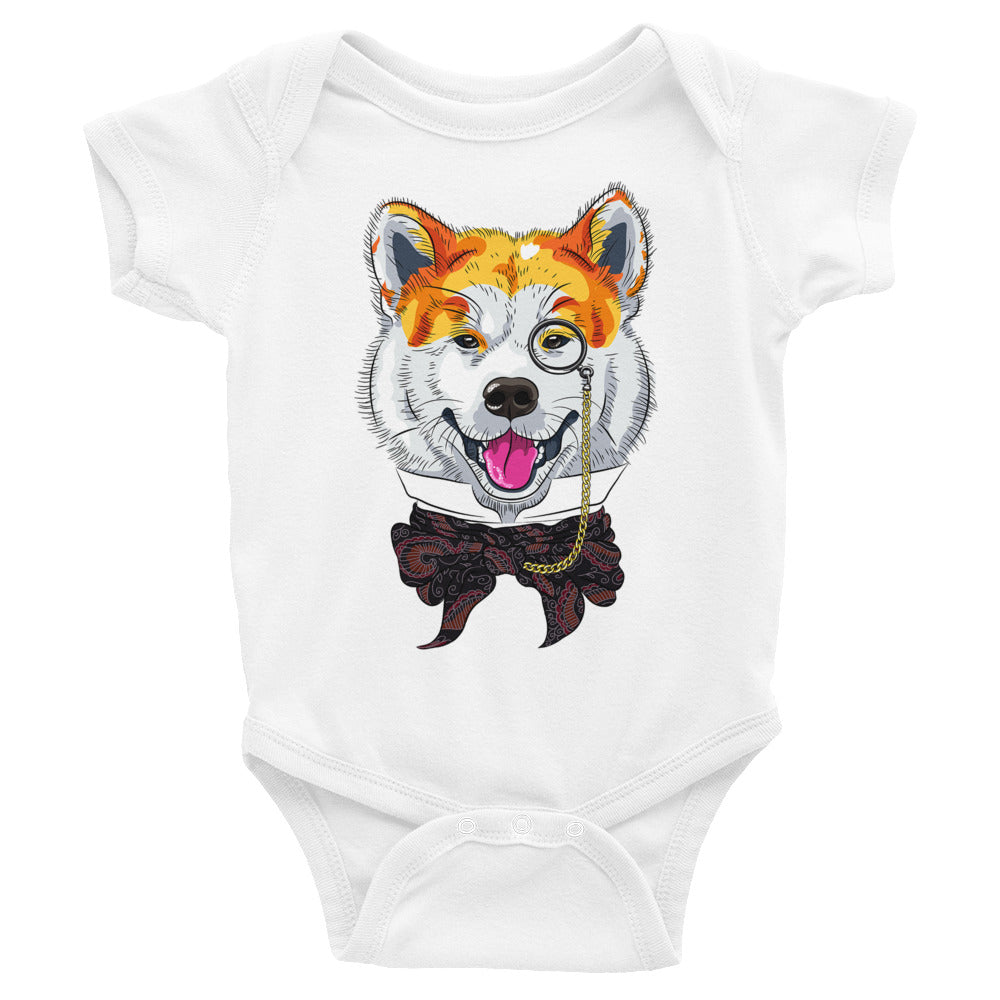Cute Elegant Dog Bodysuit, No. 0196