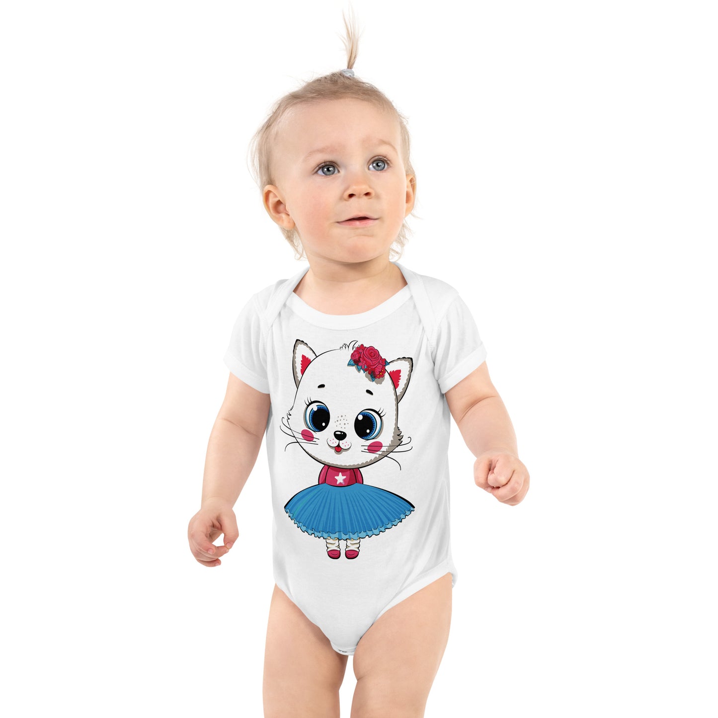 Cute Kitty Cat Bodysuit, No. 0344