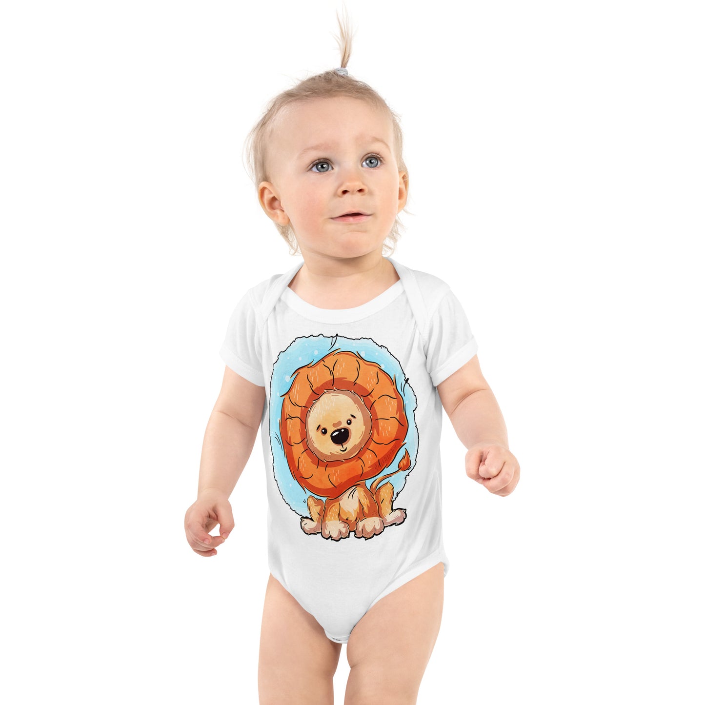 Cute Lion Bodysuit, No. 0349