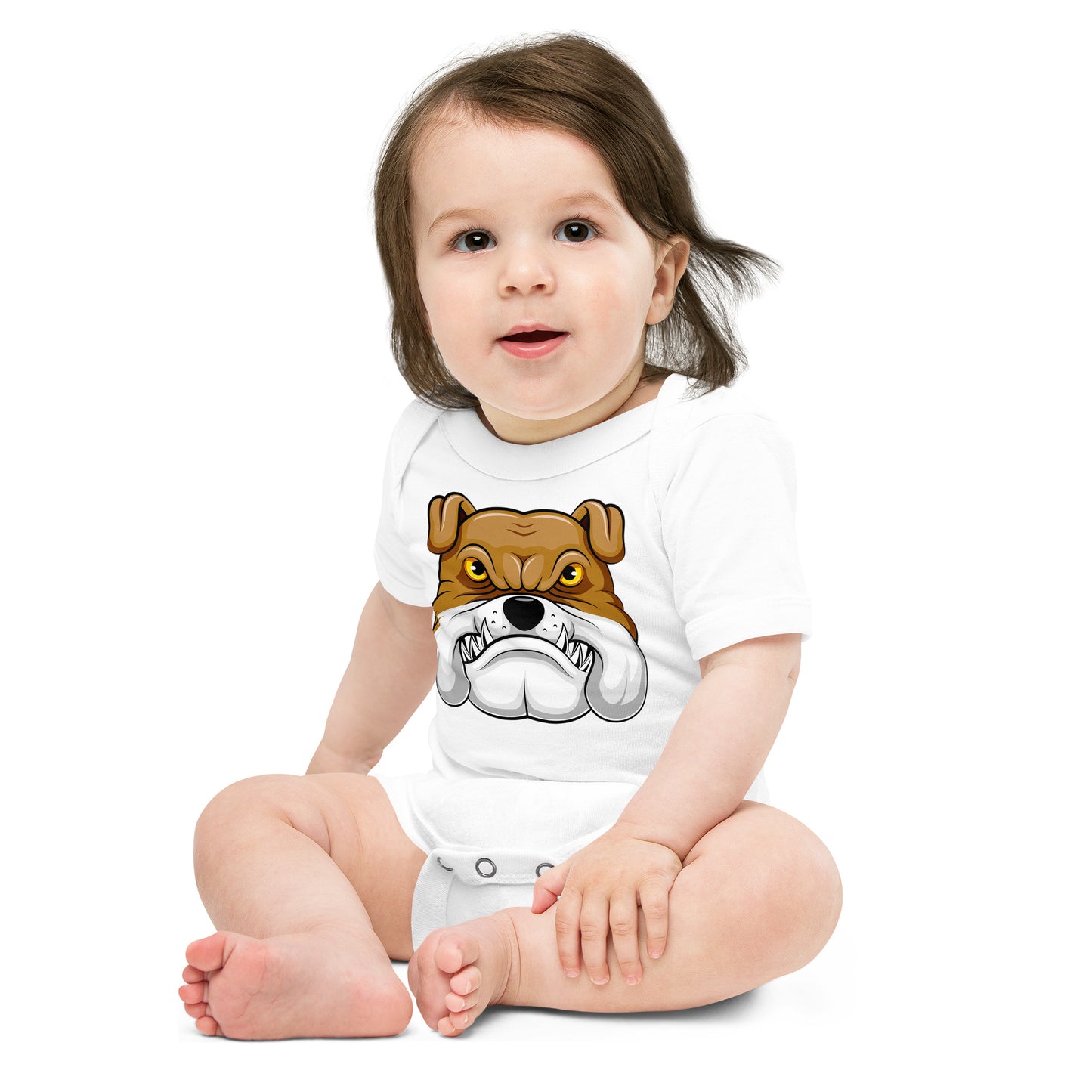 Bulldog Dog Face , No. 0108