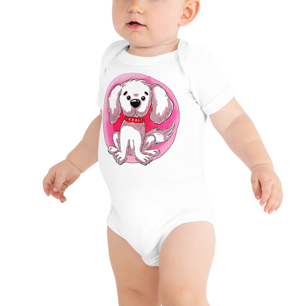 Woof Dog Puppy Bodysuit, No. 0498