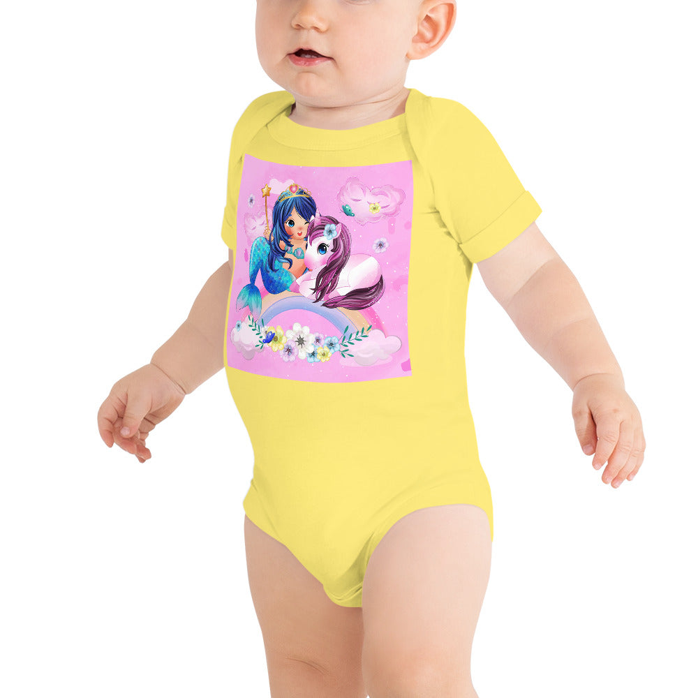 Unicorn and Mermaid, Bodysuits, No. 0091