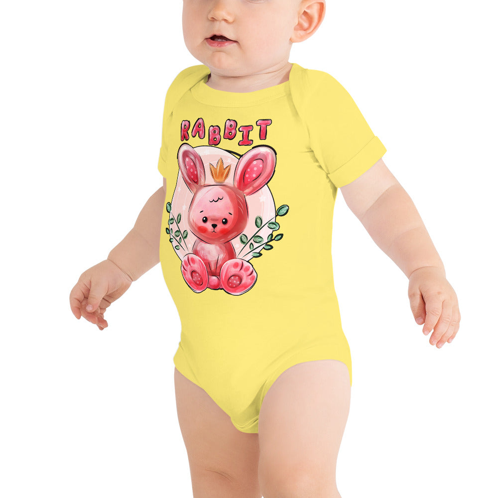 Cute Rabbit, Bodysuits, No. 0045