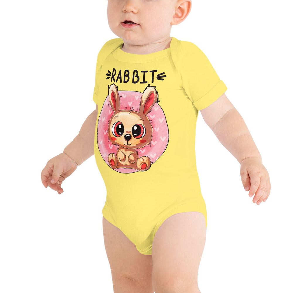 Cute Rabbit, Bodysuits, No. 0387