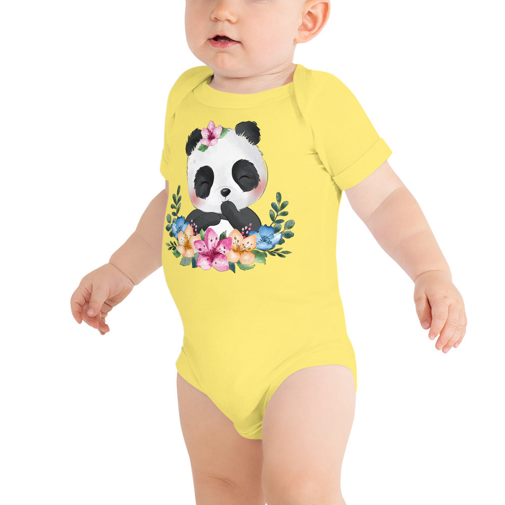 Happy Little Panda, Bodysuits, No. 0063