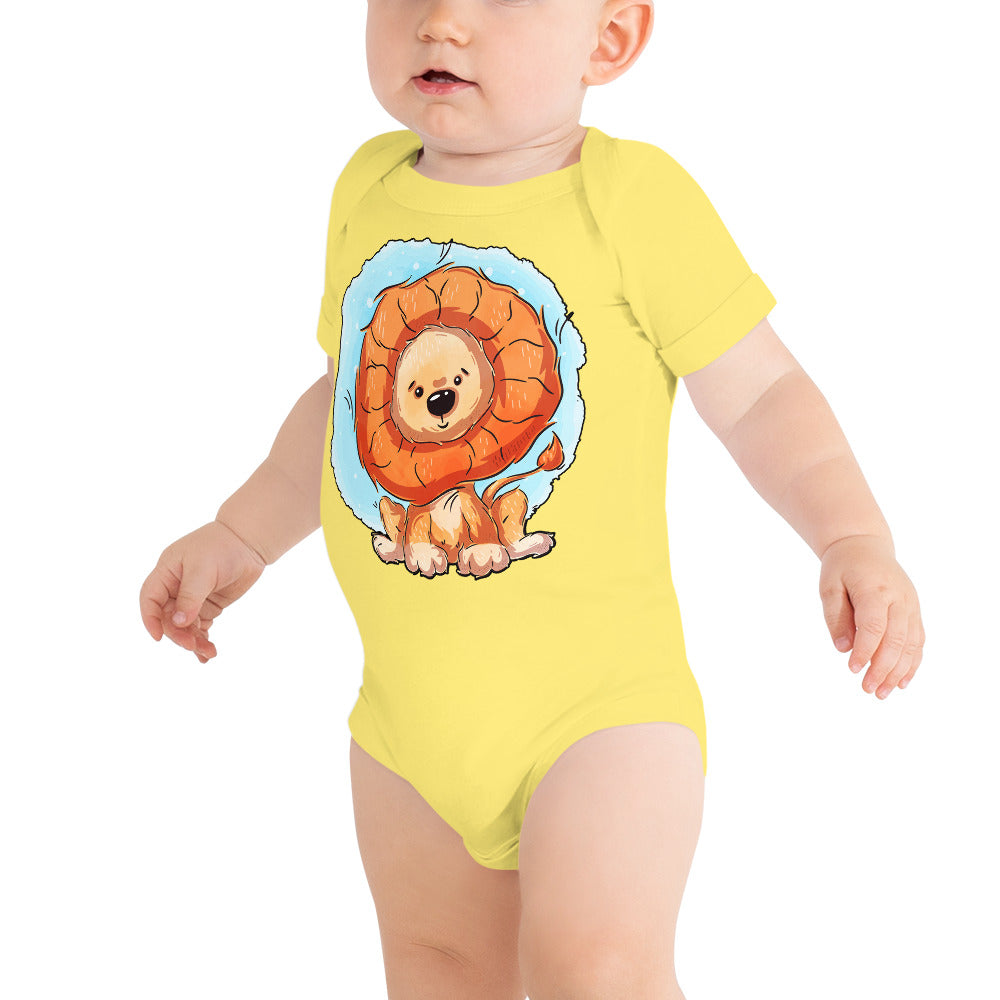 Cute Lion, Bodysuits, No. 0349