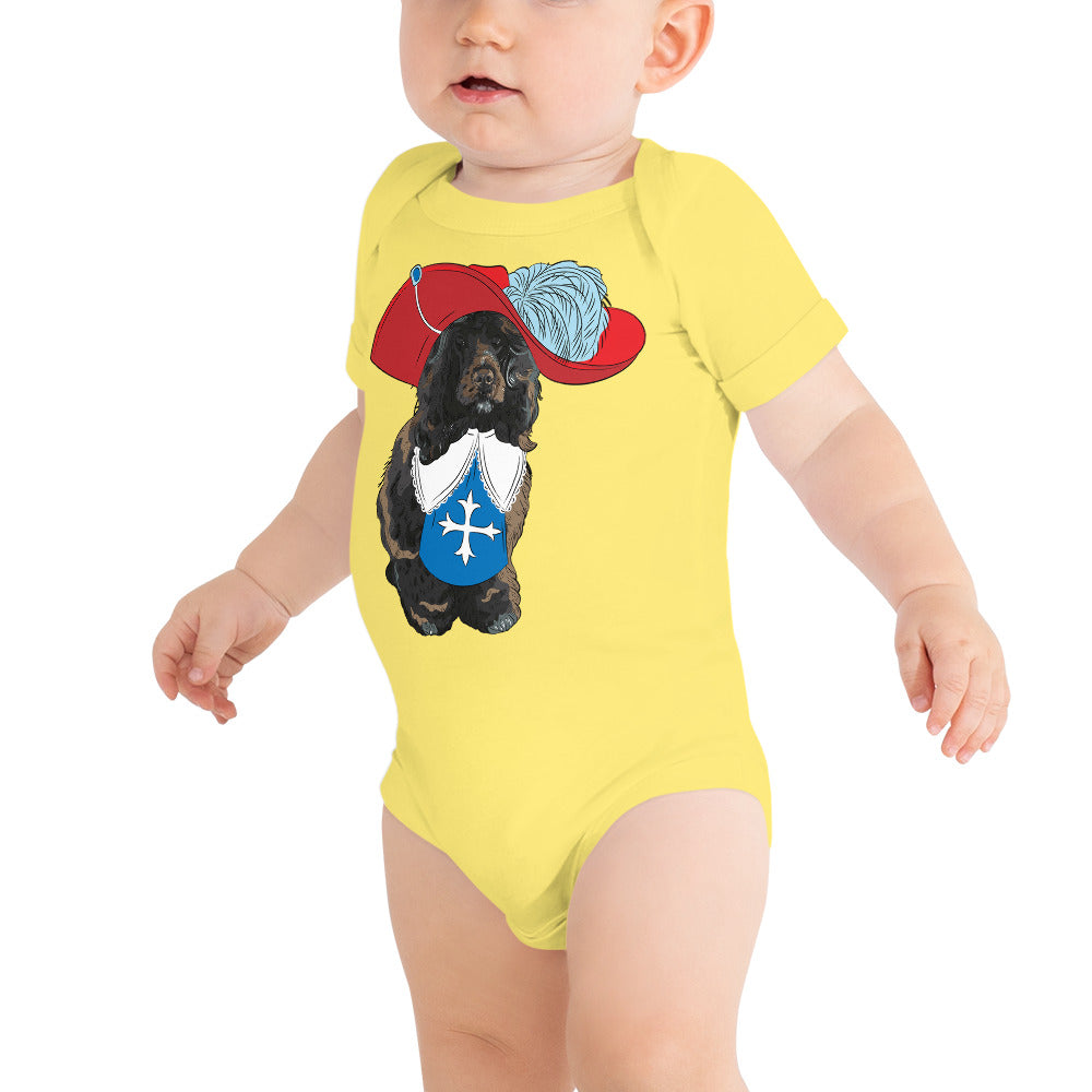Portuguese Water Dog as Musketeer, Bodysuits, No. 0559
