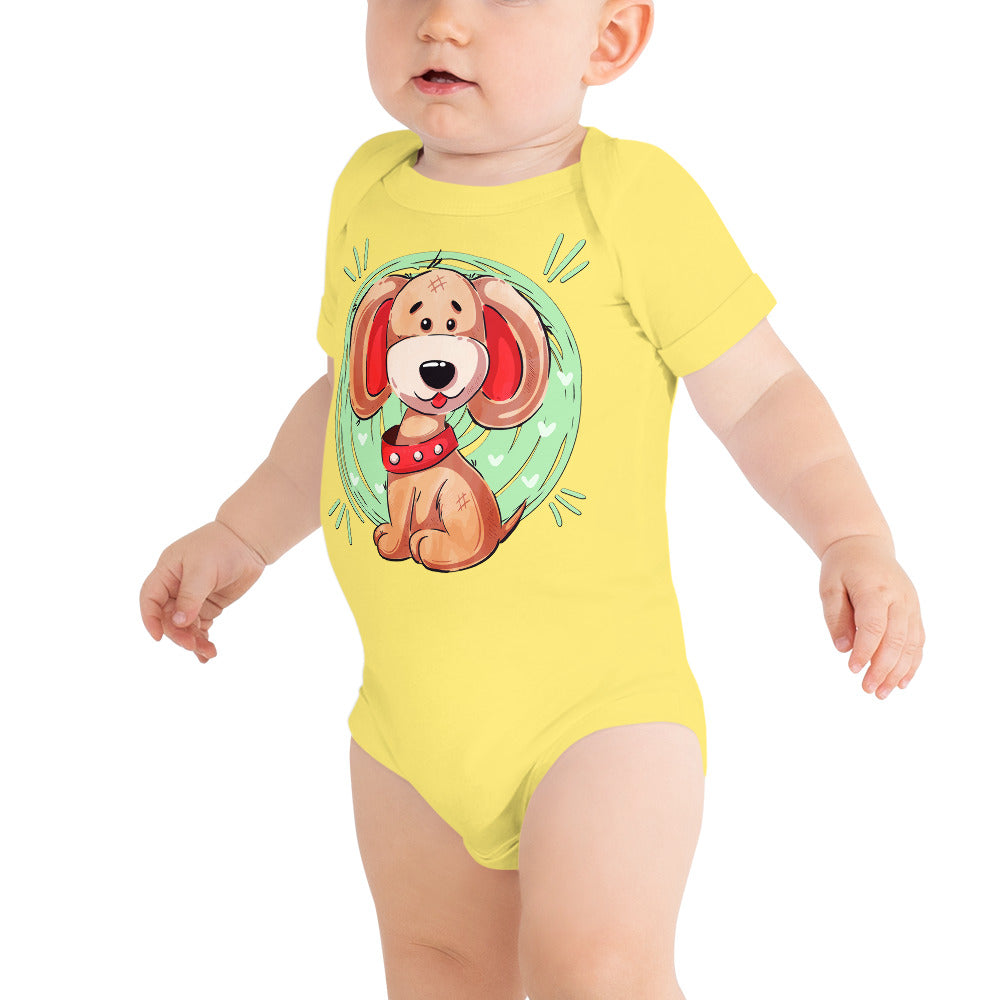 Cute Puppy Dog, Bodysuits, No. 0382
