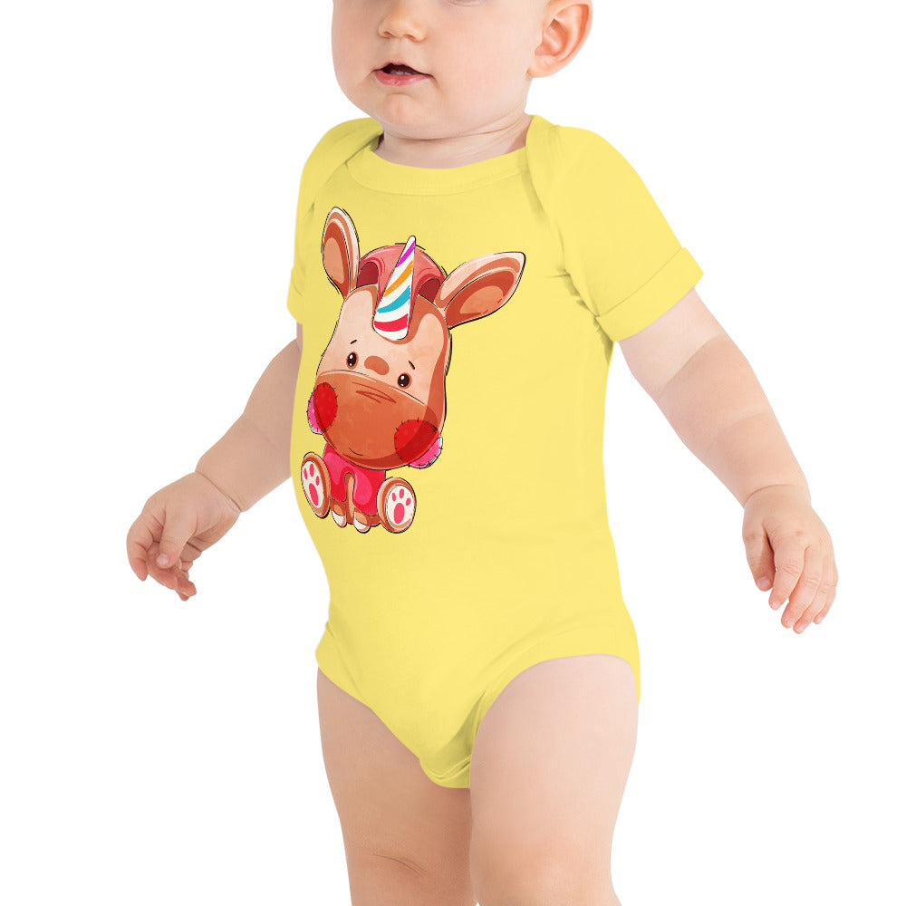 Baby Unicorn Bodysuit, No. 0039