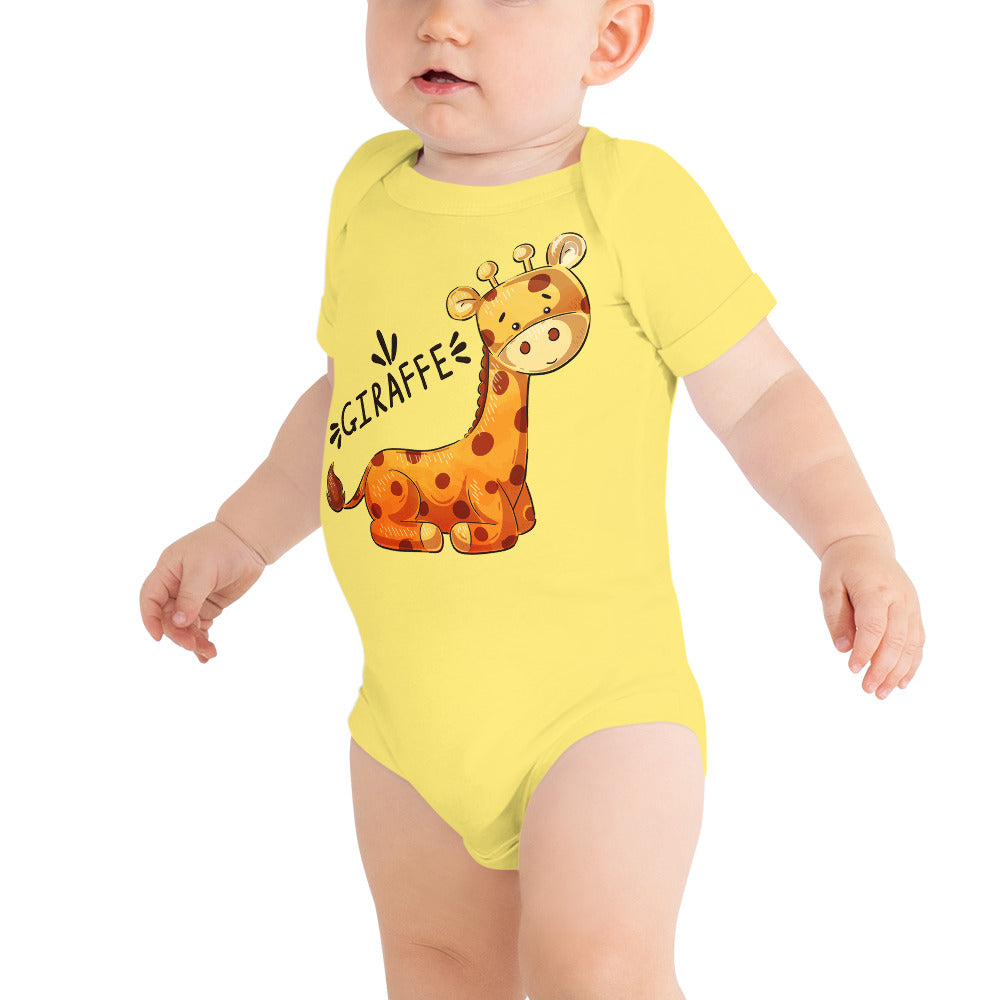 Cute Baby Giraffe Bodysuit, No. 0274
