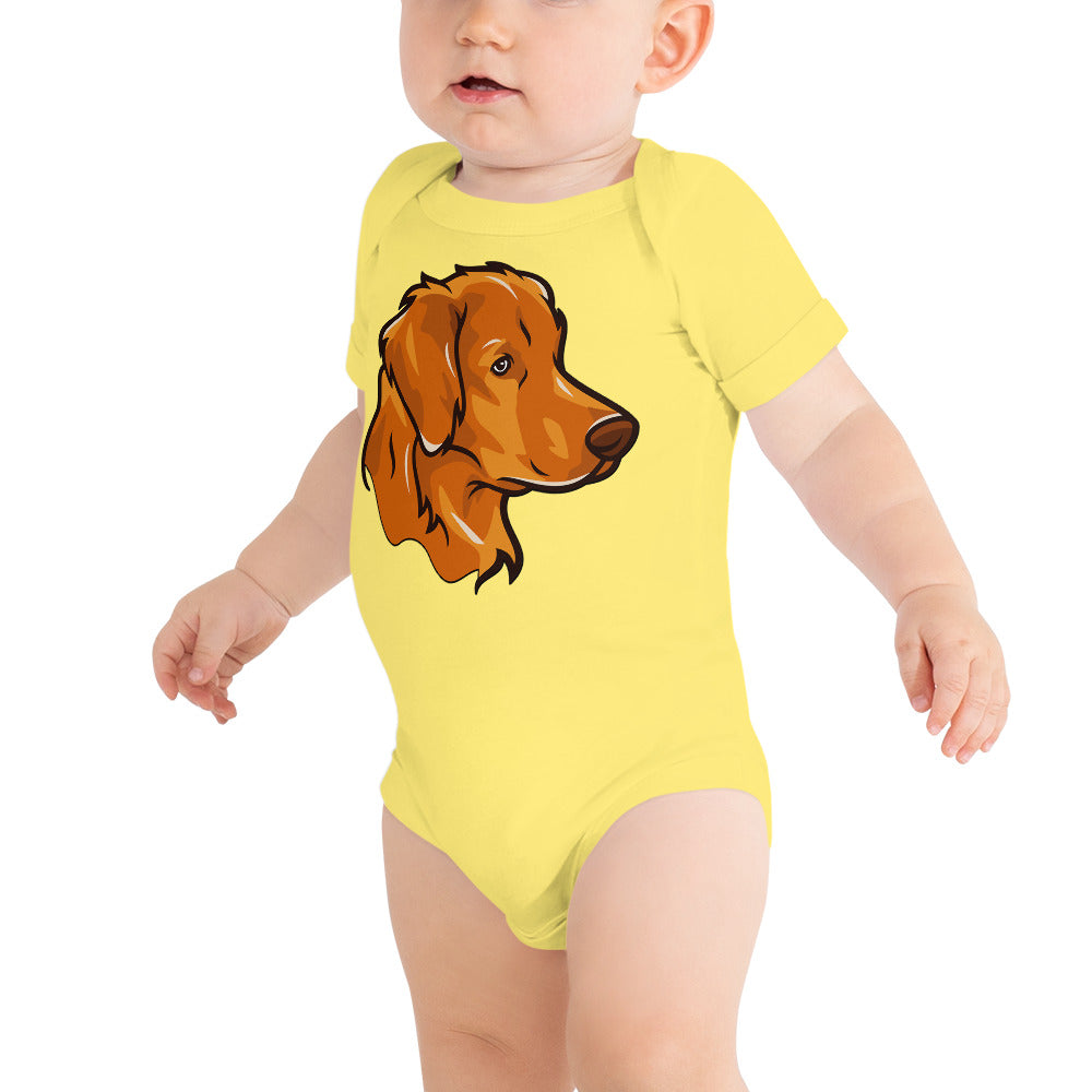 Labrador Retriever Dog Portrait Bodysuit, No. 0531