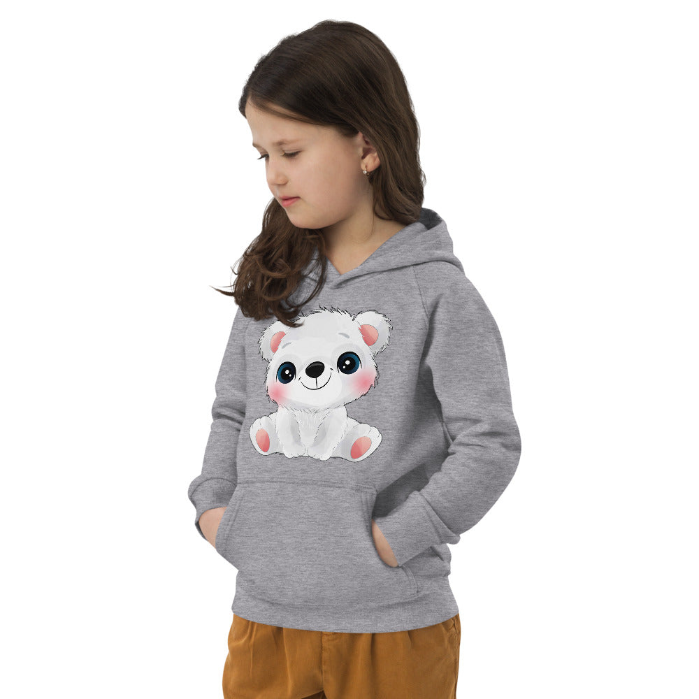 Lovely Polar Bear, Hoodies, No. 0019