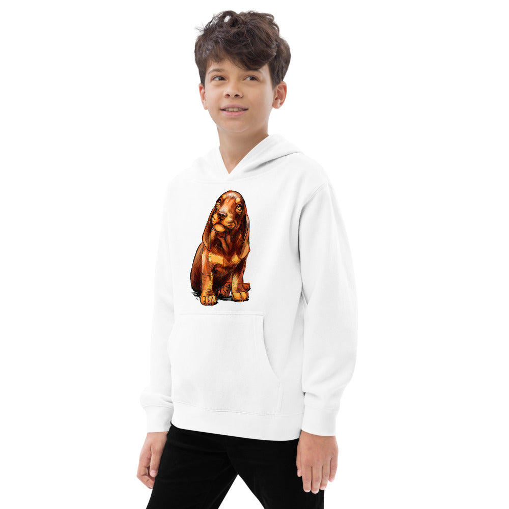 Cute Dachshund Puppy Dog, Hoodies, No. 0591