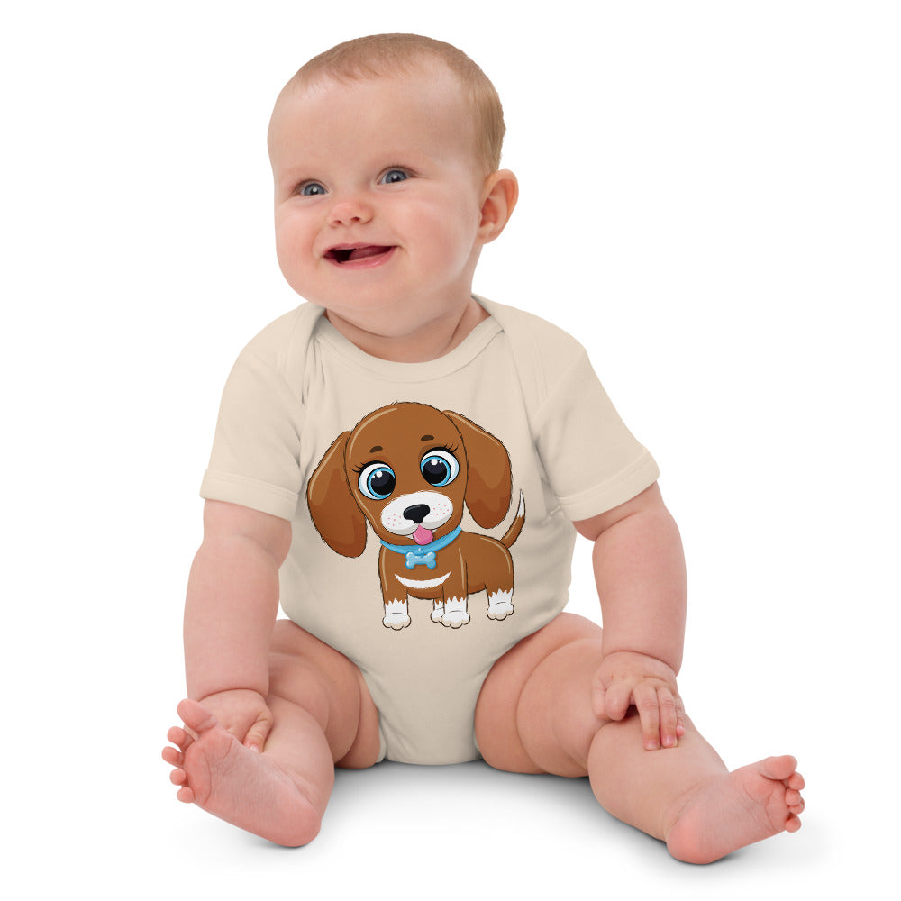 Cute Puppy Dog, Bodysuits, No. 0228