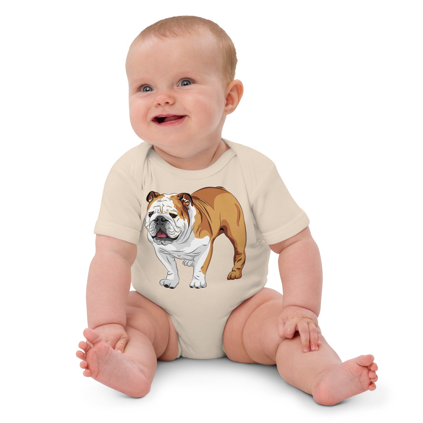 Cool English Bulldog Dog Bodysuit, No. 0129