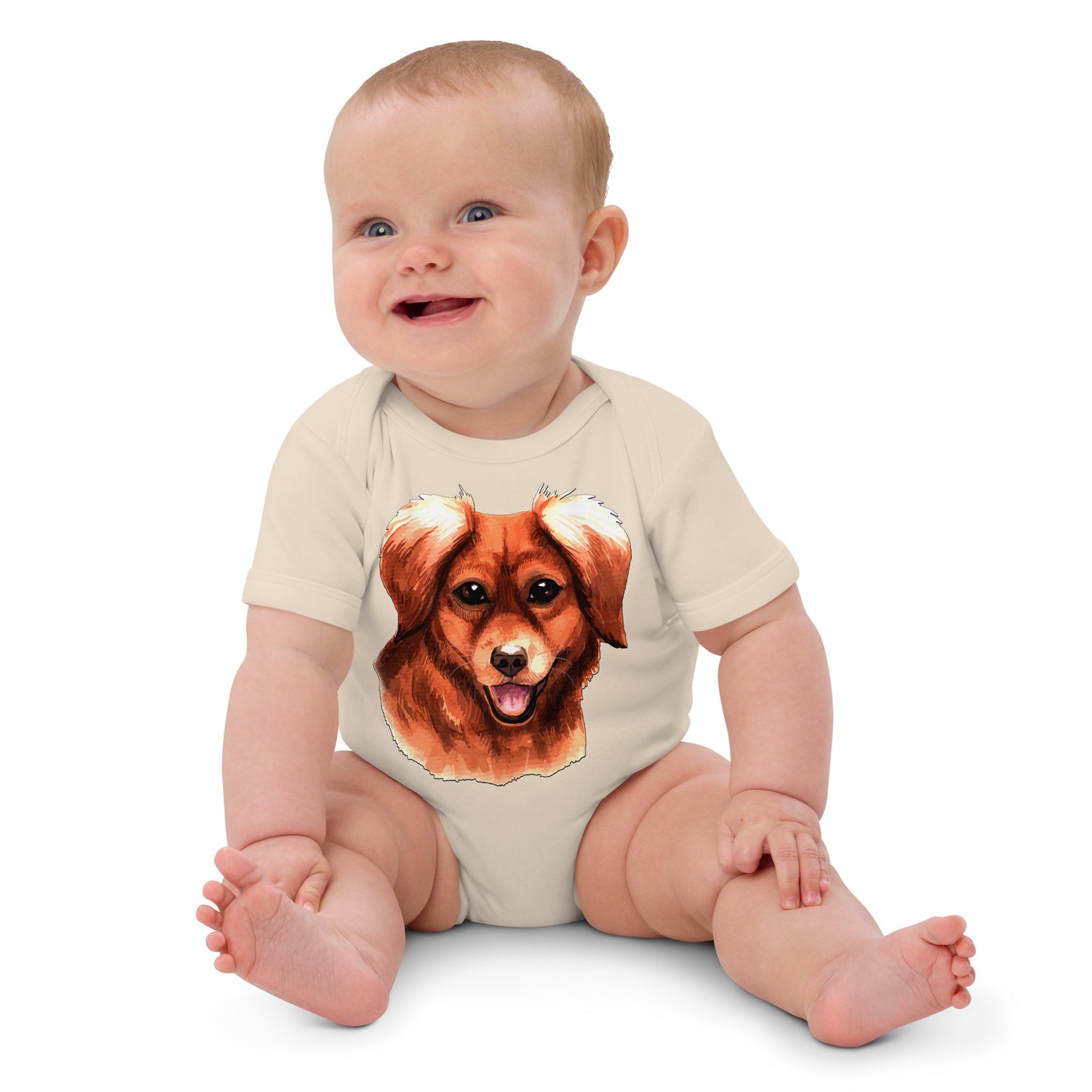 Cool Dog Portrait Bodysuit, No. 0576