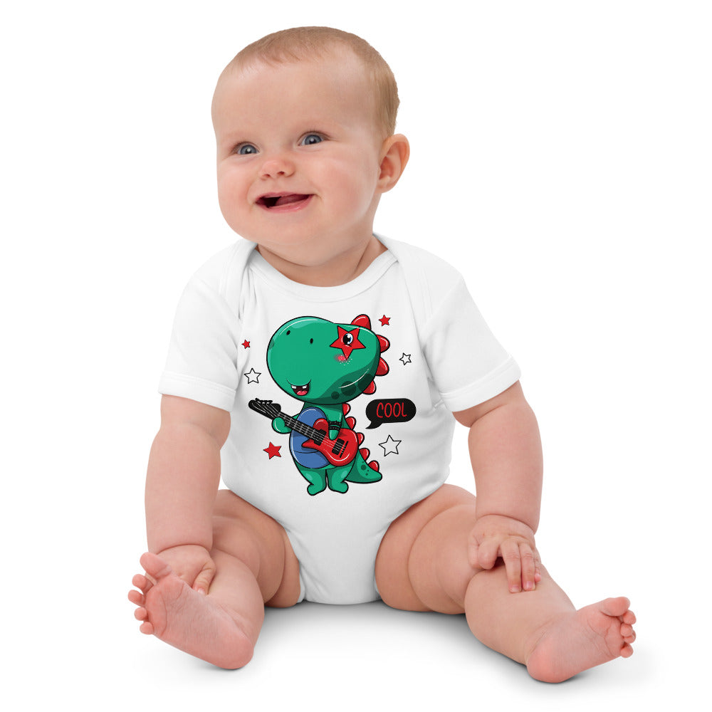 Rock Star Dinosaur, Bodysuits, No. 0492