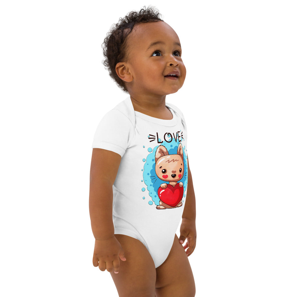 Kitty with Heart, Bodysuits, No. 0044