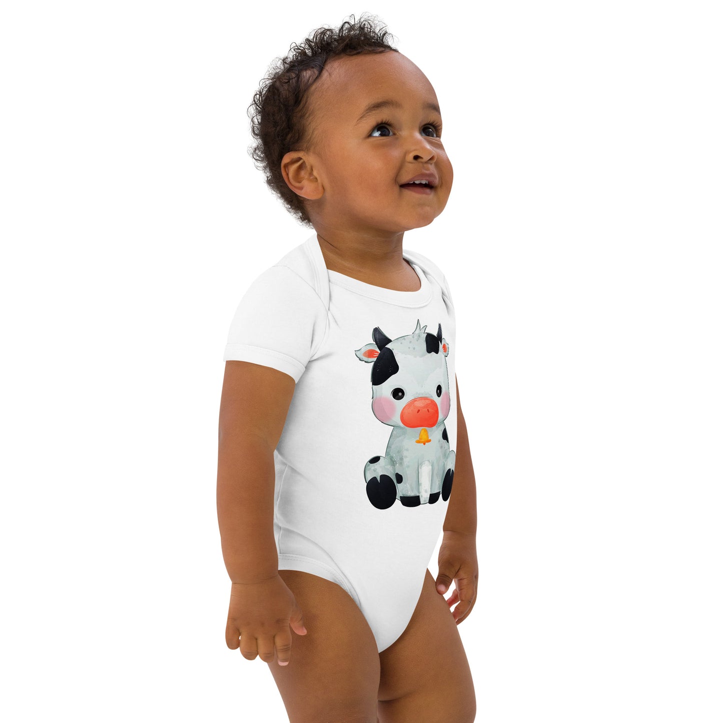 Cute Baby Cow Bodysuit, No. 0034