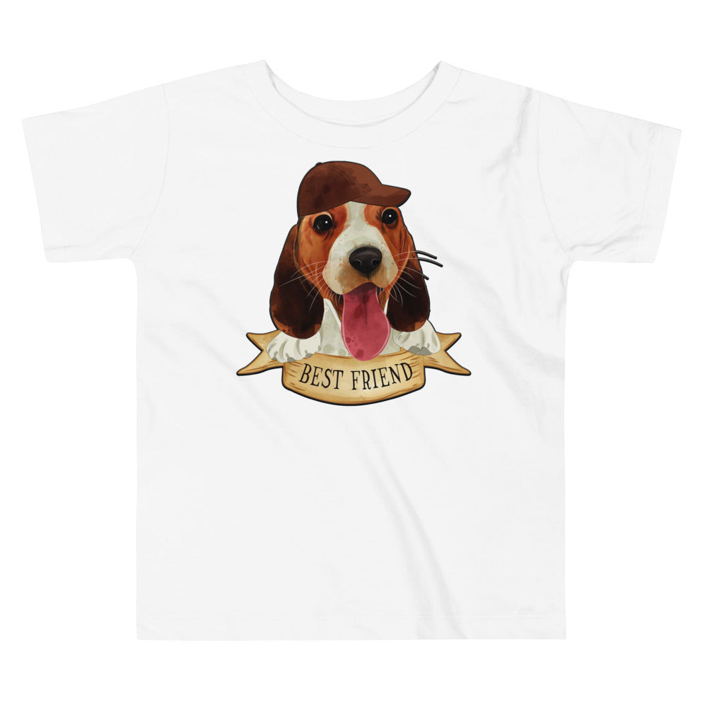 Cute Beagle Dog T-shirt, No. 0279