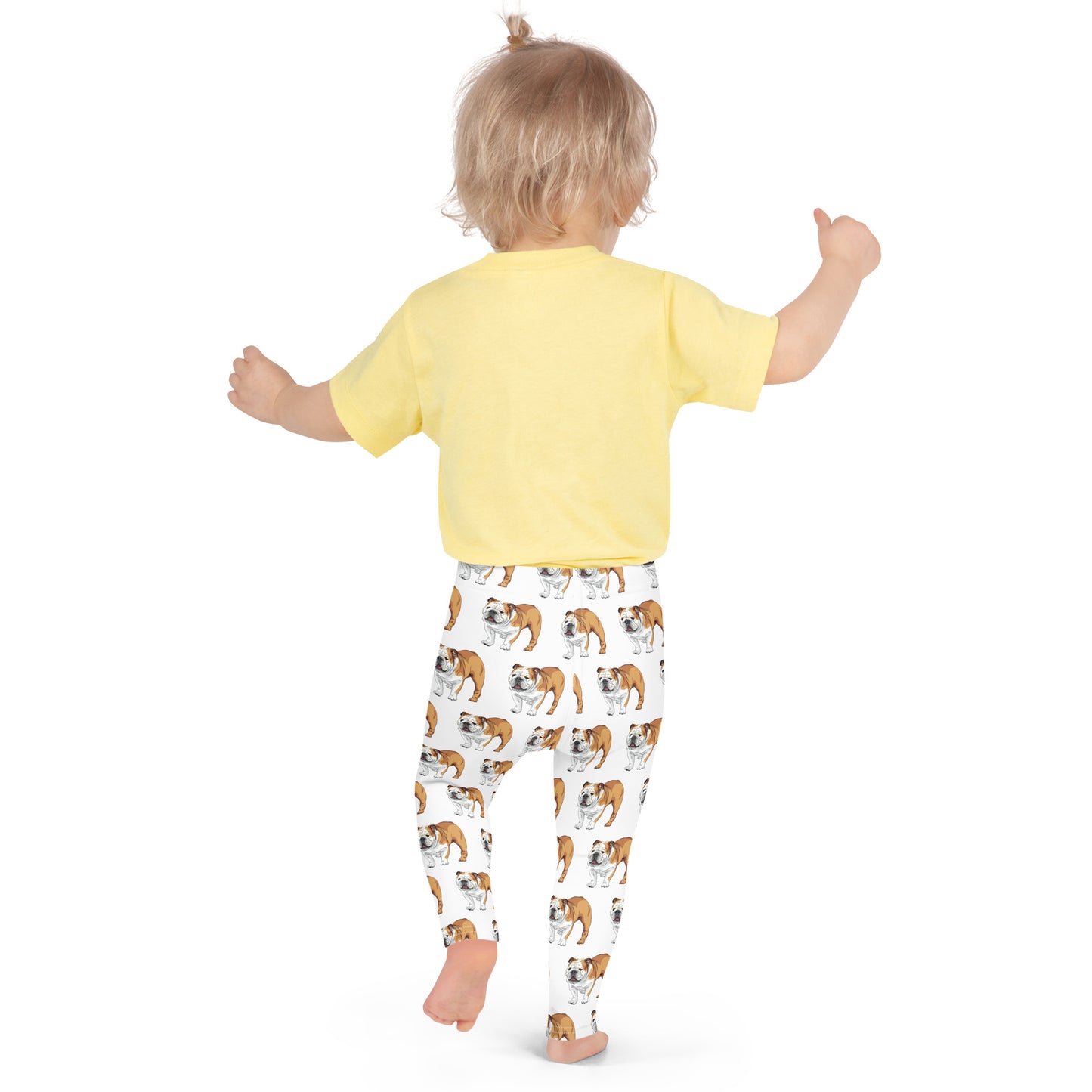 Cool English Bulldog Dog Leggings, No. 0129