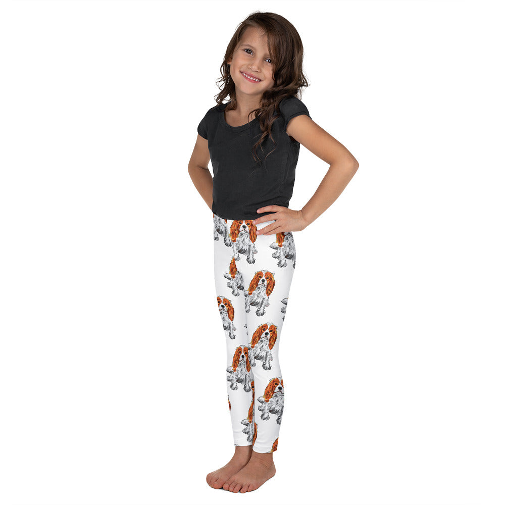 Cavalier King Charles Spaniel Dog Leggings, No. 0111