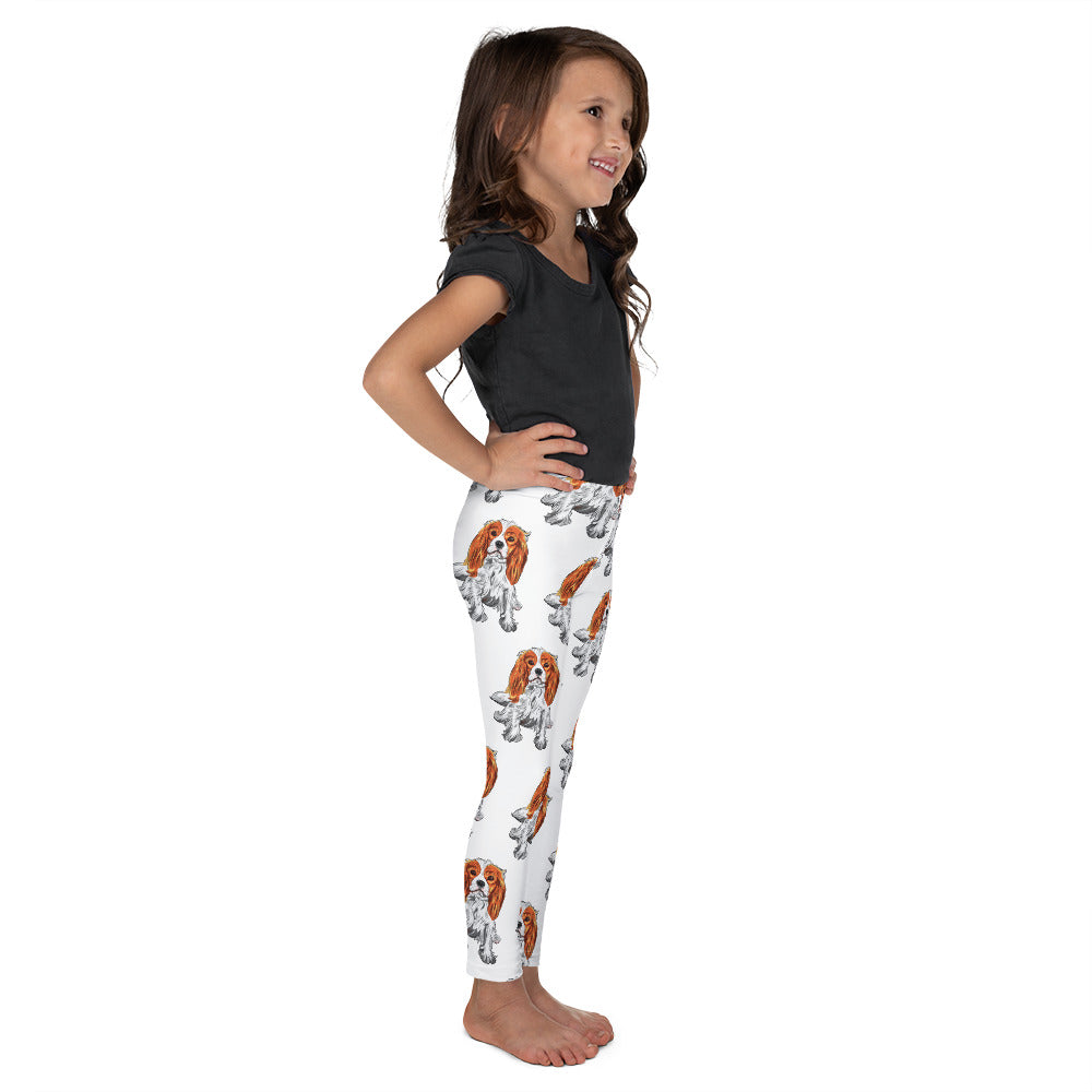 Cavalier King Charles Spaniel Dog Leggings, No. 0111