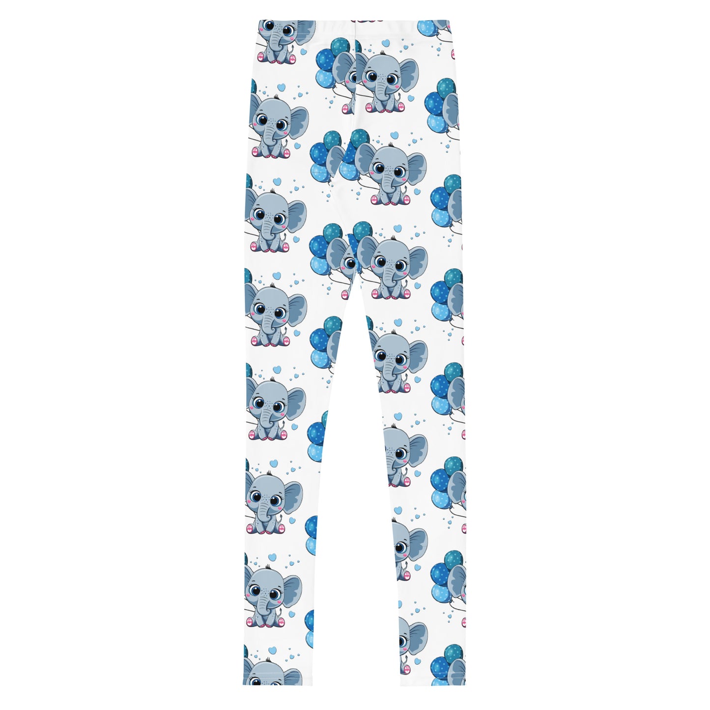 Cute Baby Elephant with Balloon Leggings, No. 0086