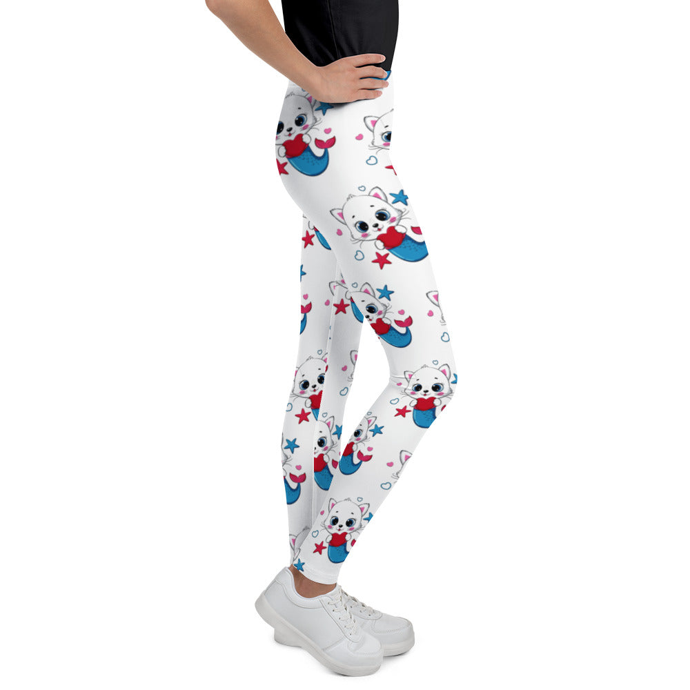 Little Kitty Mermaid Leggings, No. 0061